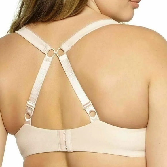 Paramour by Felina 40DD Sensational Contour Seamless Bra 135031 Preowned 3355 H - Picture 2 of 9